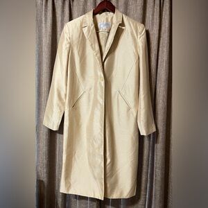 $21 Larry Levine Champagne Blazer Size 12 NWT ELEGANT STYLE